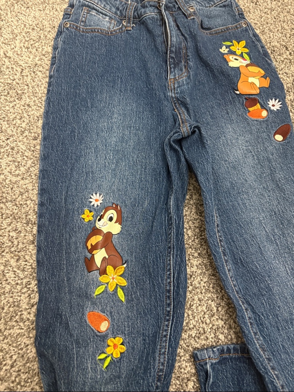Her universe Disney chip n dale mom jeans - Picture 3 of 4